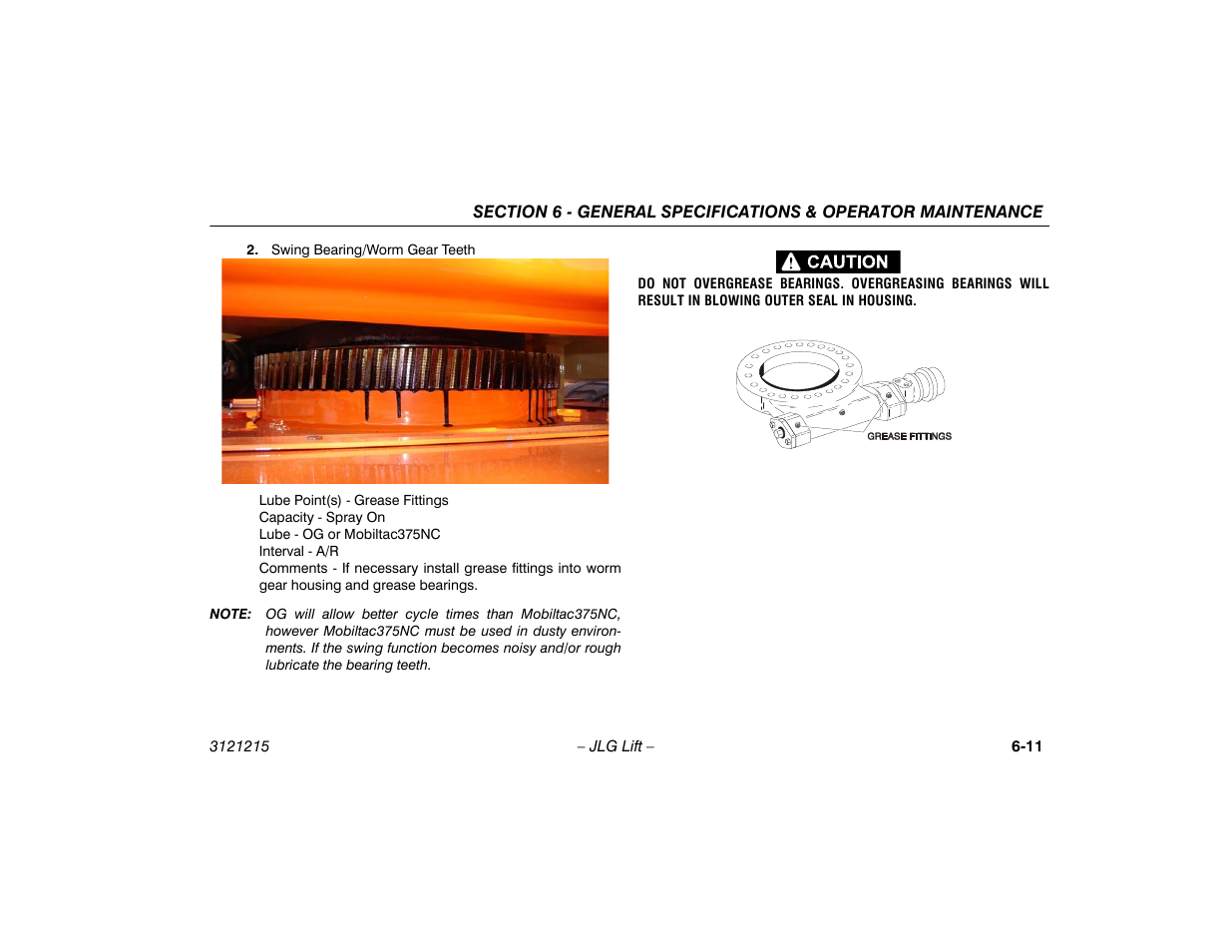JLG M400 Operator Manual User Manual | Page 103 / 118