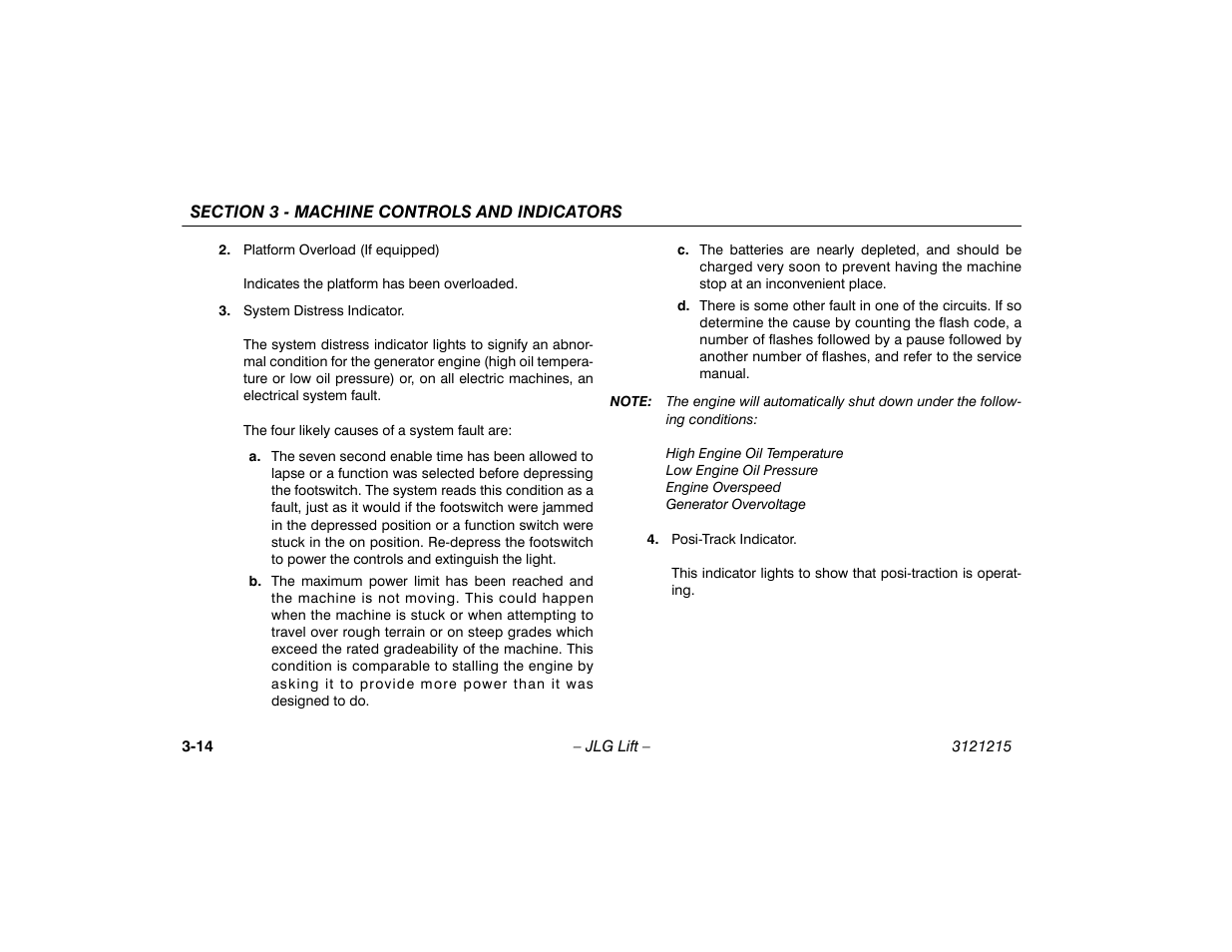 JLG M400 Operator Manual User Manual | Page 44 / 118