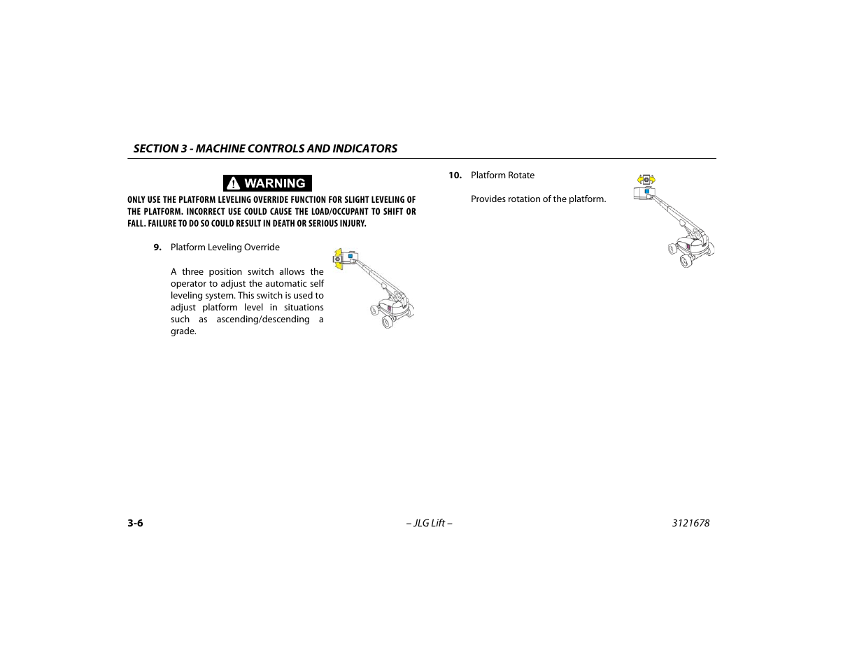 JLG 680S Operator Manual User Manual | Page 48 / 124