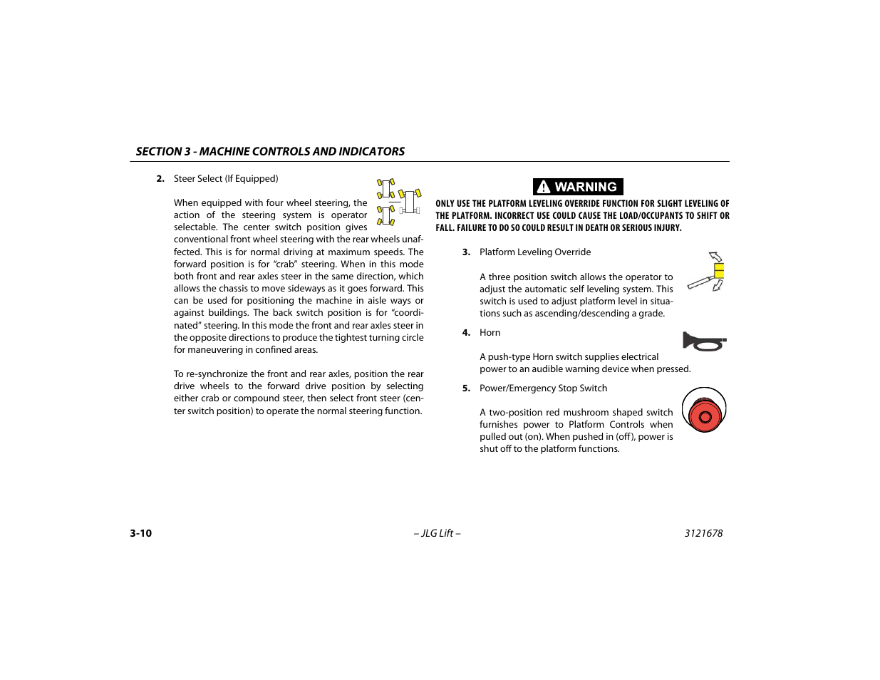 JLG 680S Operator Manual User Manual | Page 52 / 124