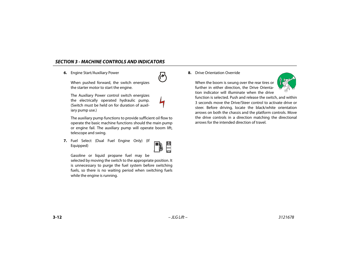 JLG 680S Operator Manual User Manual | Page 54 / 124