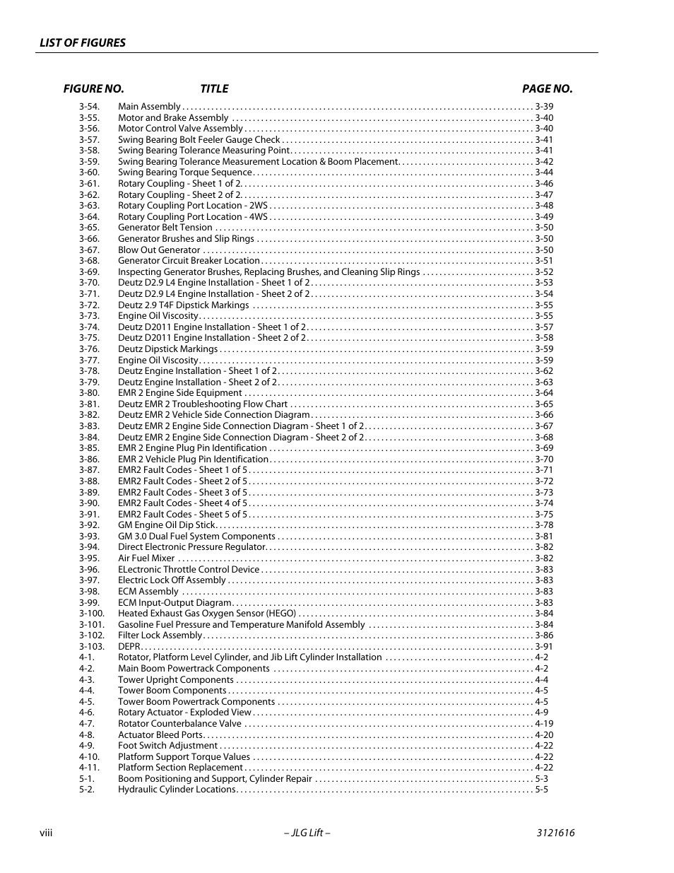 JLG 660AJ Service Manual User Manual | Page 12 / 334