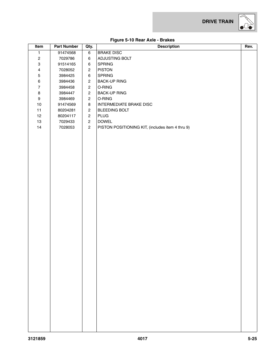 JLG 4017 Parts Manual User Manual | Page 157 / 357