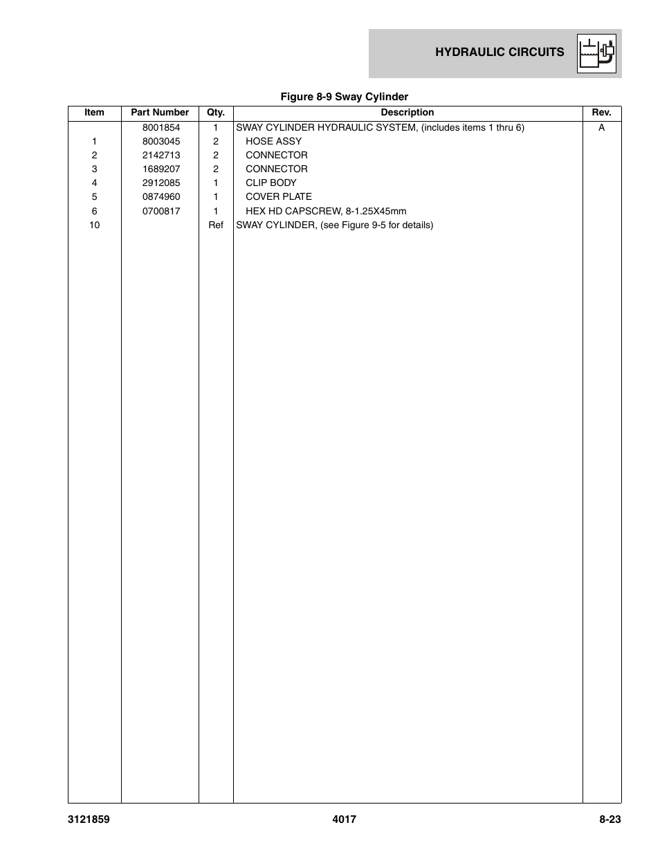 JLG 4017 Parts Manual User Manual | Page 213 / 357