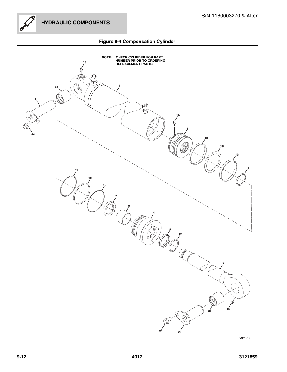 Hydraulic components | JLG 4017 Parts Manual User Manual | Page 240 / 357