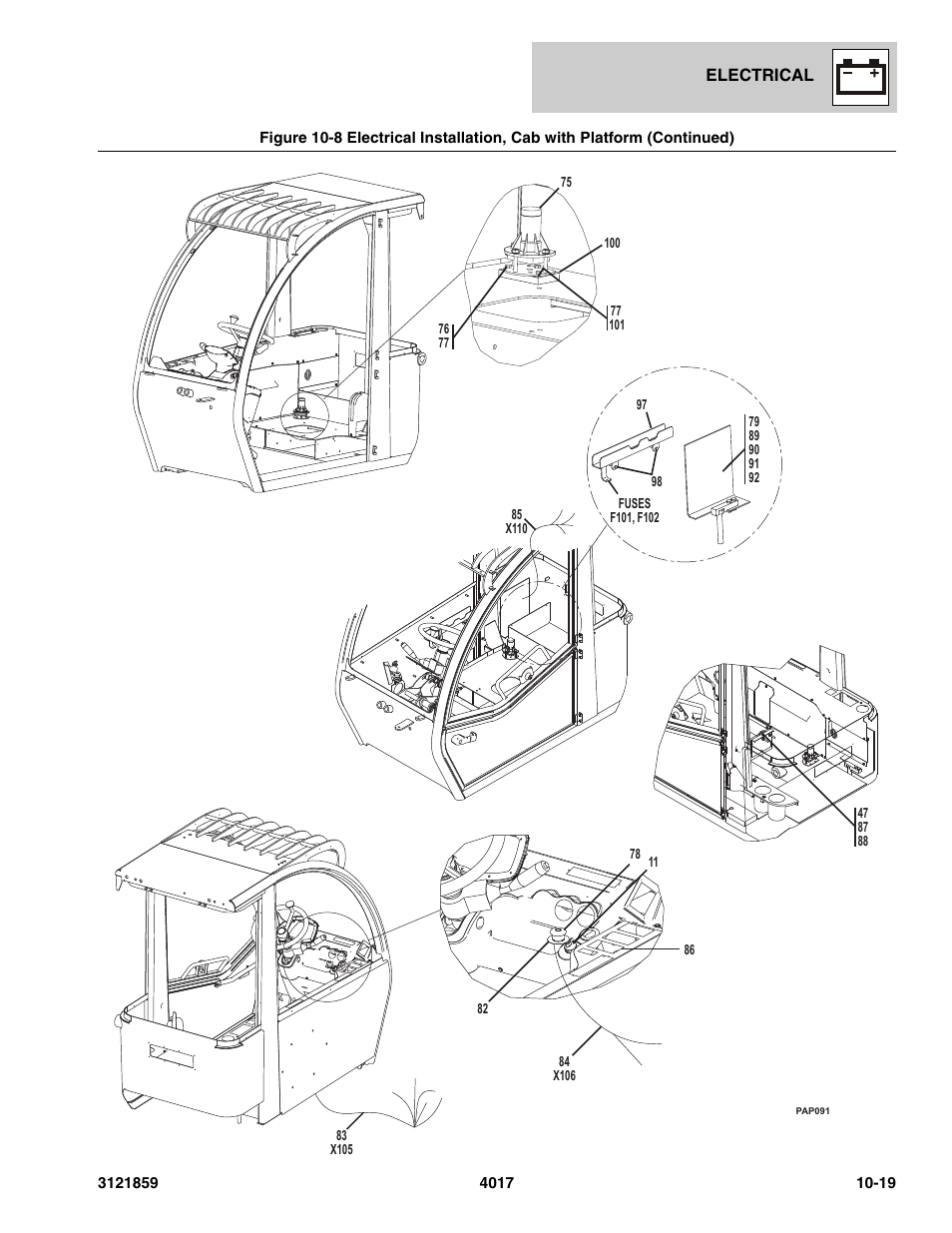 Electrical | JLG 4017 Parts Manual User Manual | Page 290 / 357