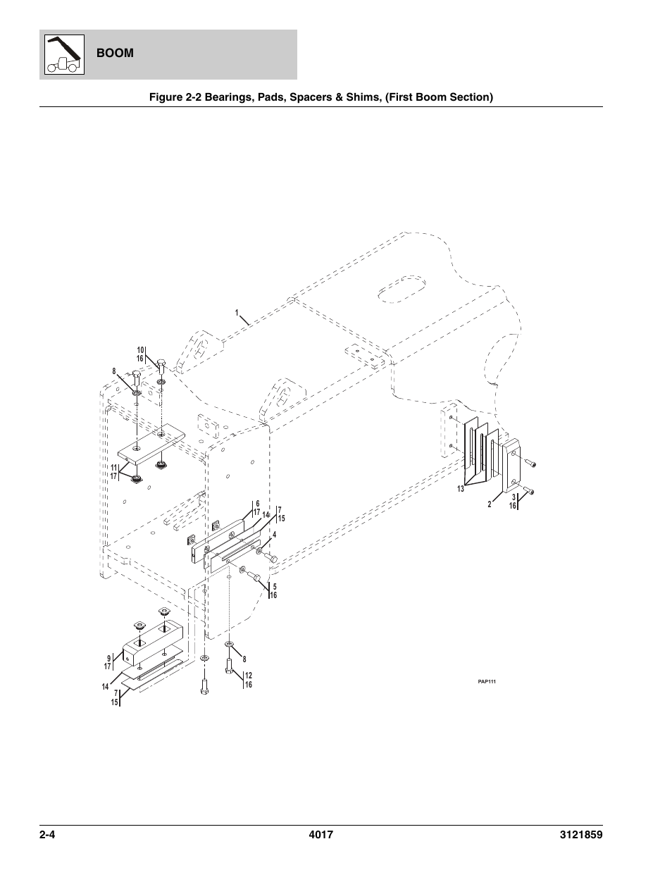 Boom | JLG 4017 Parts Manual User Manual | Page 32 / 357