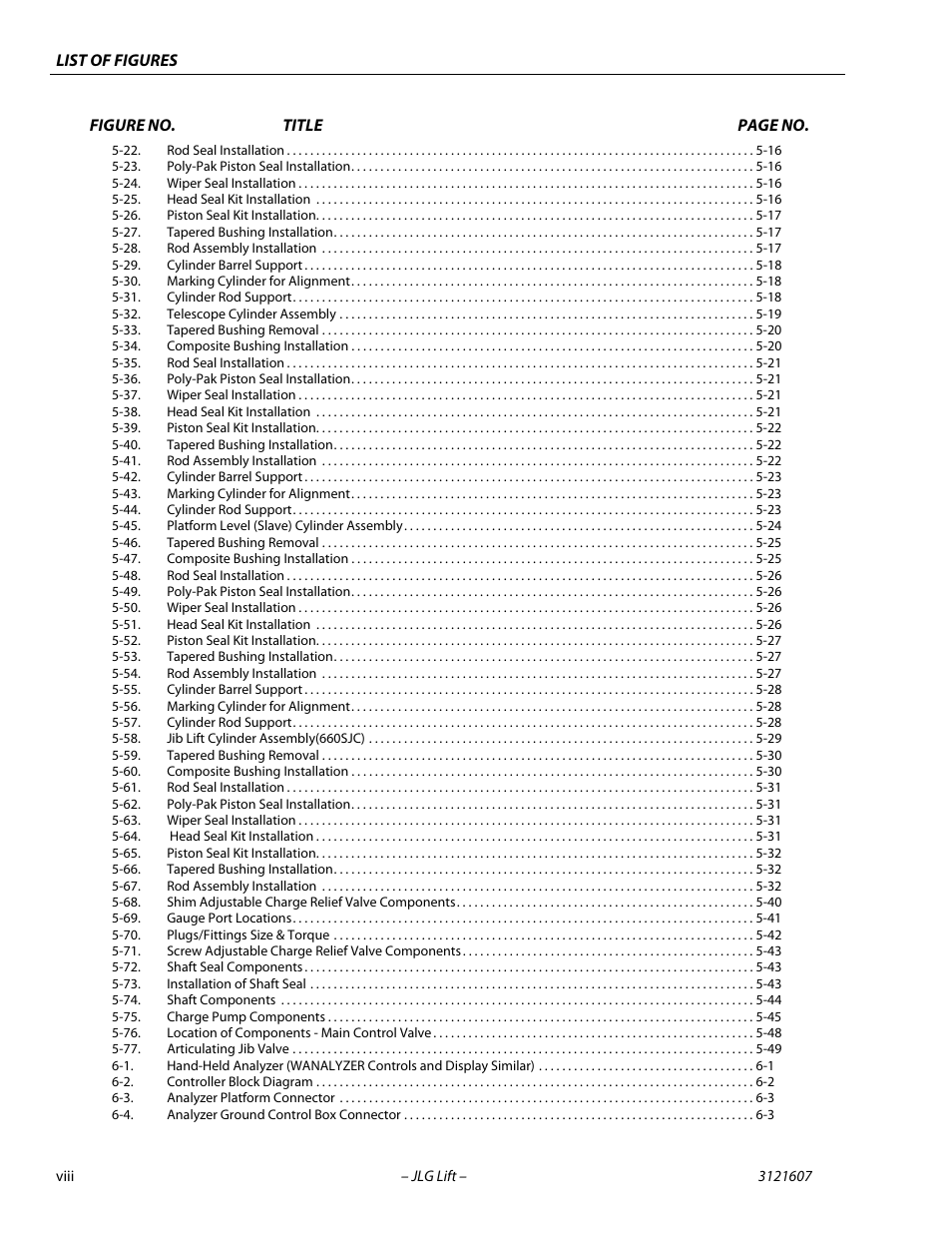 JLG 600SC_660SJC Service Manual User Manual | Page 12 / 270