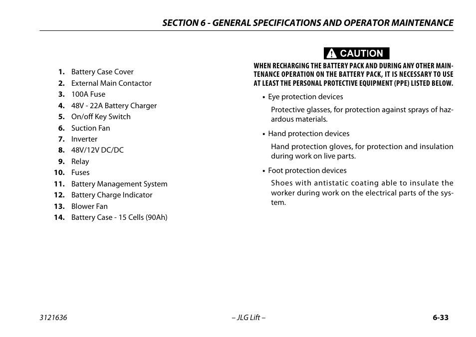 JLG X500AJ Operator Manual User Manual | Page 143 / 154