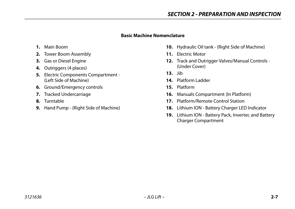 JLG X500AJ Operator Manual User Manual | Page 31 / 154