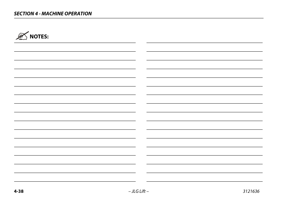 JLG X500AJ Operator Manual User Manual | Page 88 / 154