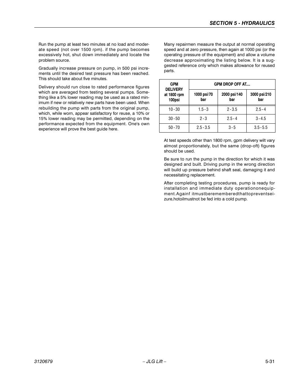 JLG 150HAX ANSI Service Manual User Manual | Page 127 / 160