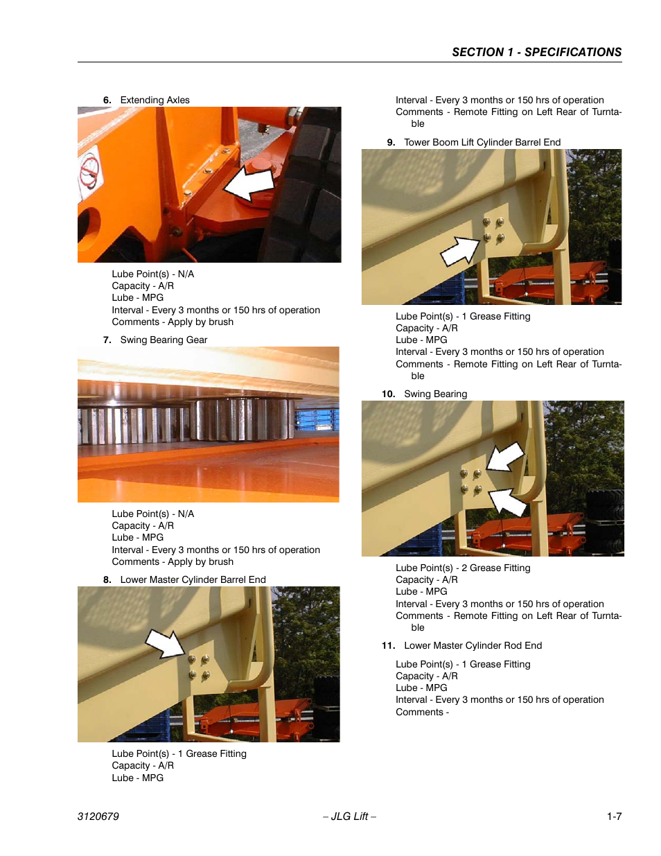 JLG 150HAX ANSI Service Manual User Manual | Page 17 / 160
