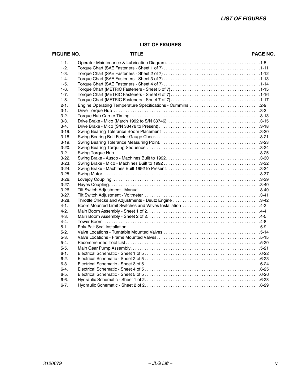 JLG 150HAX ANSI Service Manual User Manual | Page 9 / 160