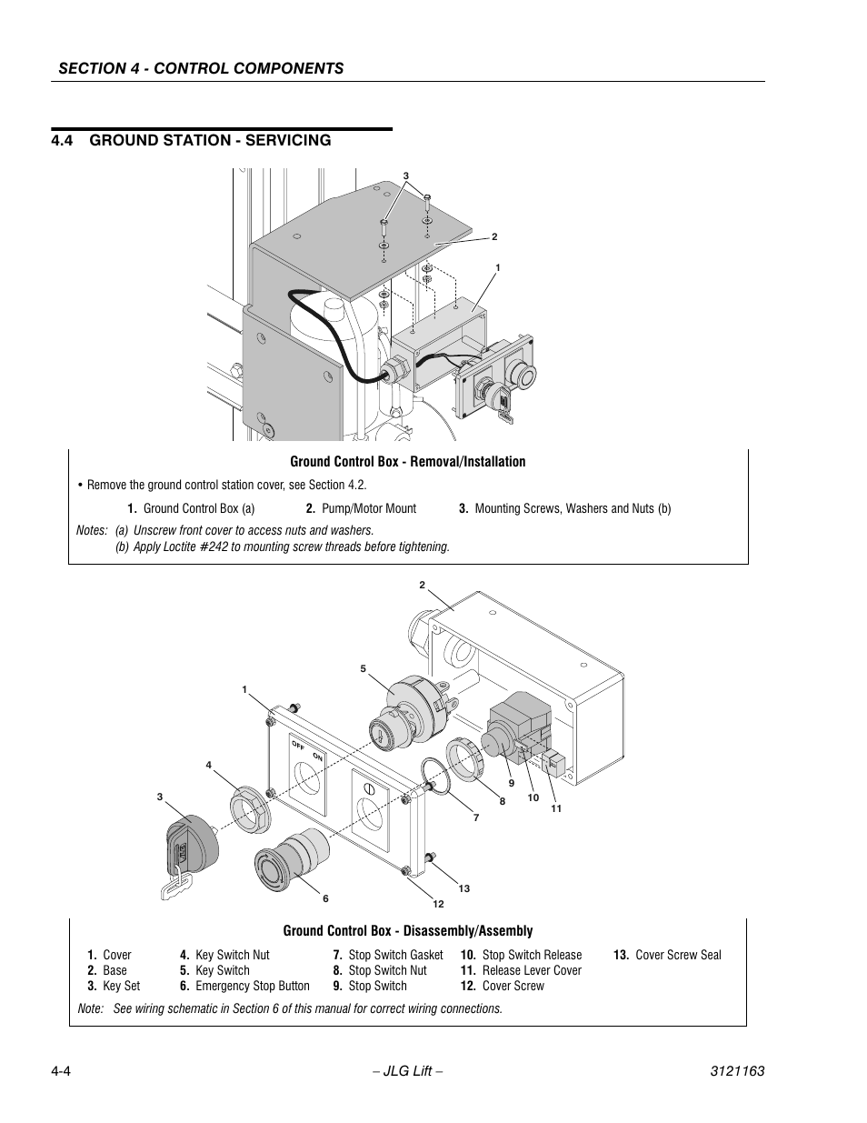 4 ground station - servicing, Ground station - servicing -4 | JLG 9MP Service Manual User Manual | Page 34 / 70