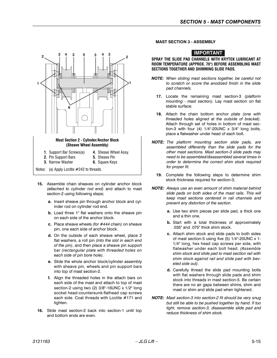 JLG 9MP Service Manual User Manual | Page 59 / 70