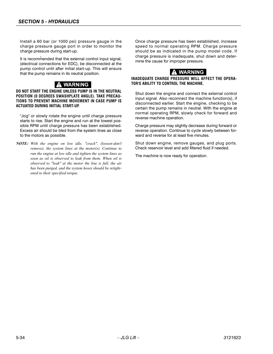 JLG X20JP - X600AJ Service Manual User Manual | Page 212 / 385
