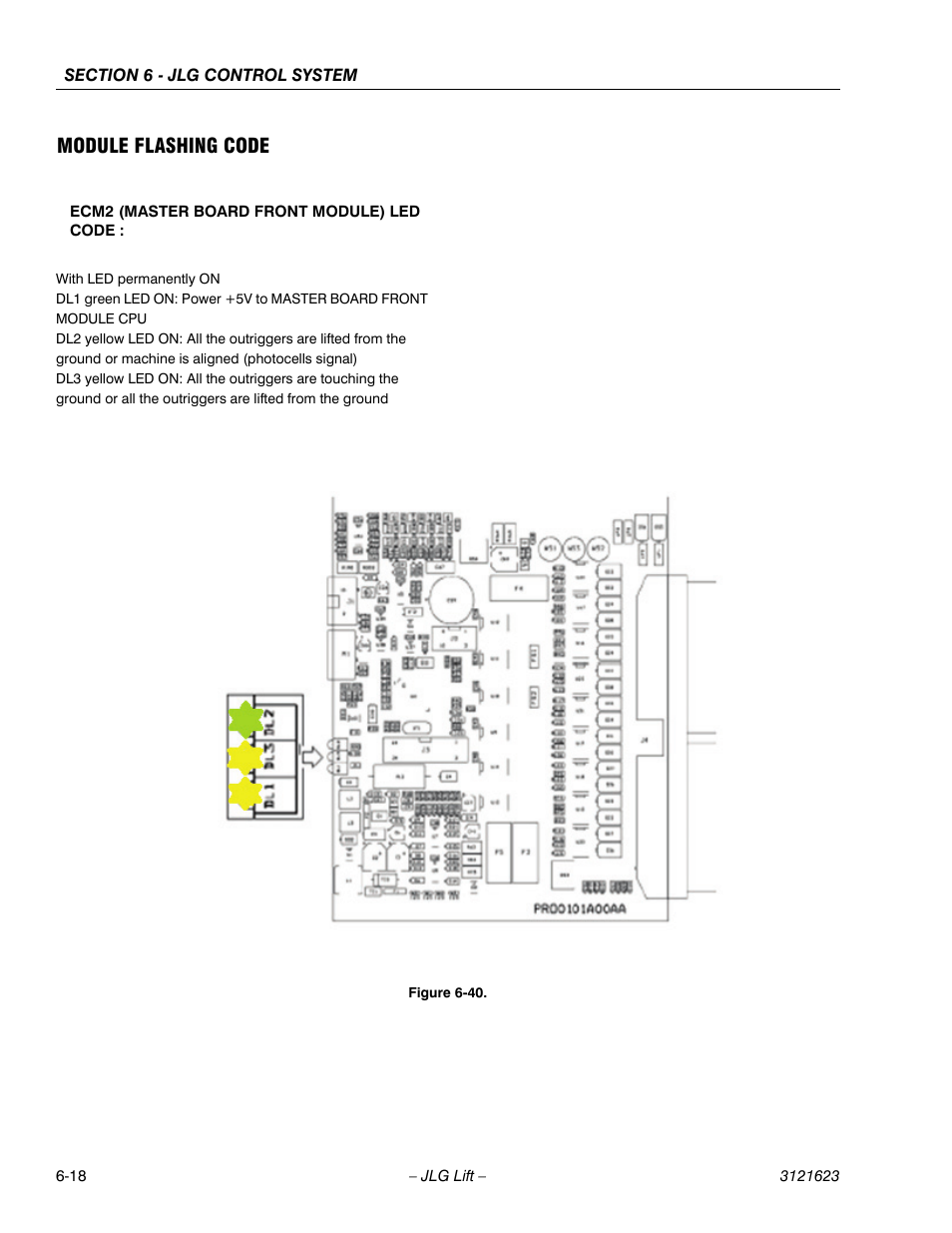 Module flashing code | JLG X20JP - X600AJ Service Manual User Manual | Page 234 / 385