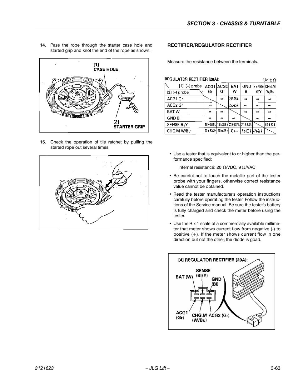 JLG X20JP - X600AJ Service Manual User Manual | Page 87 / 385