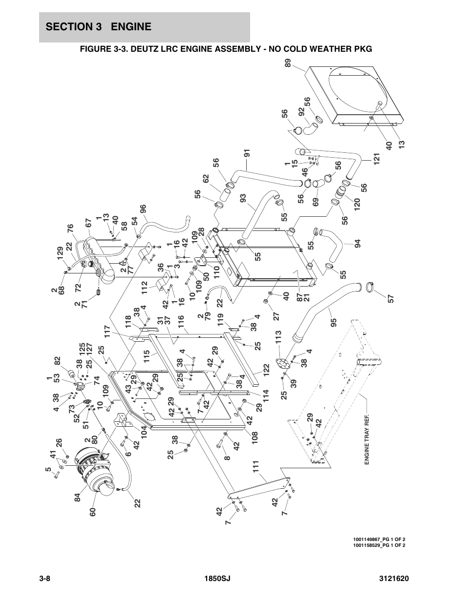 JLG 1850SJ Parts Manual User Manual | Page 100 / 468
