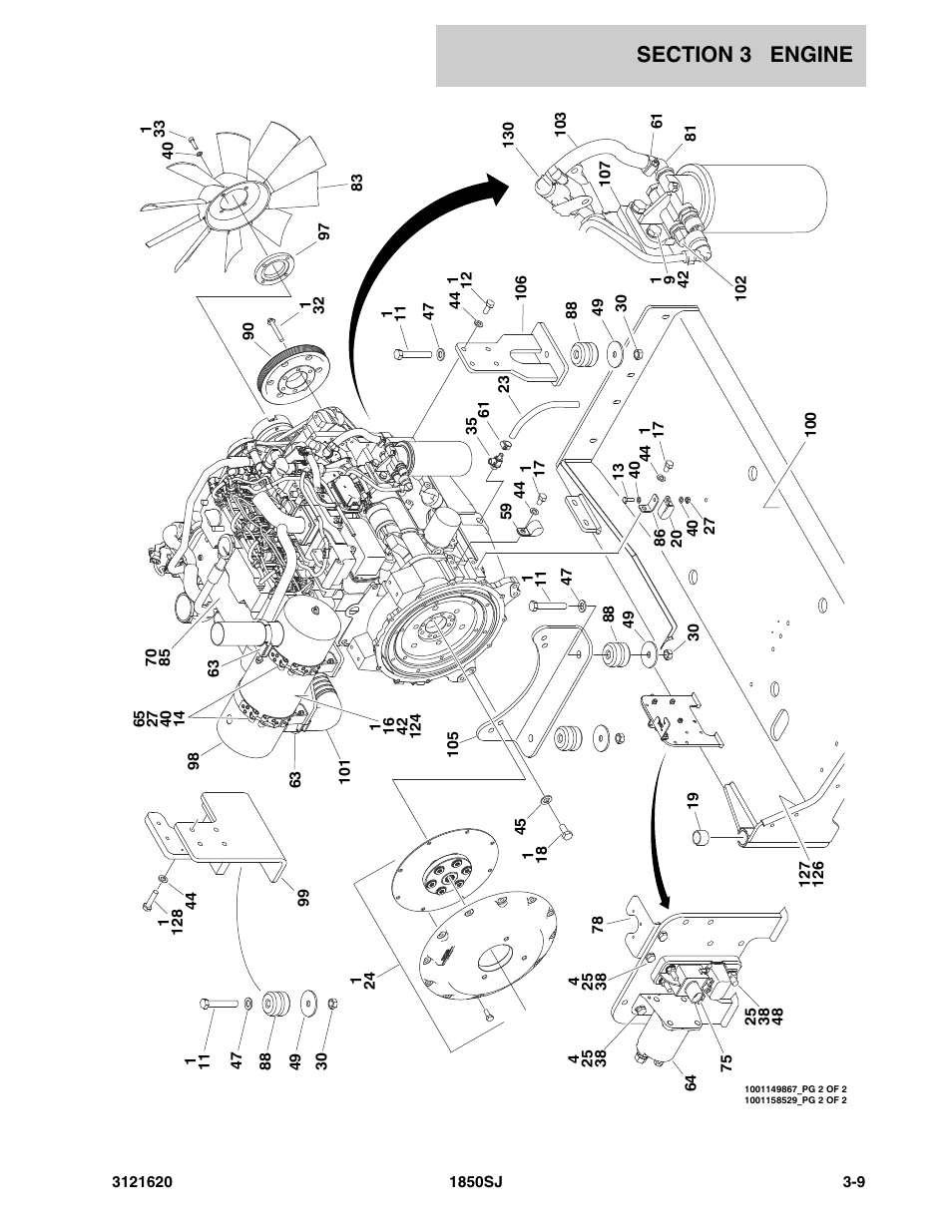 JLG 1850SJ Parts Manual User Manual | Page 101 / 468
