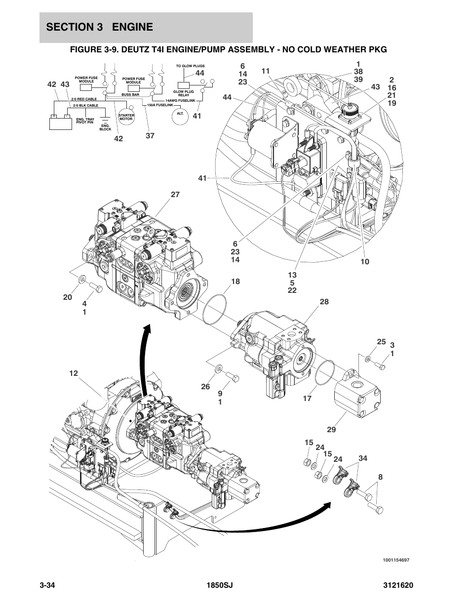 JLG 1850SJ Parts Manual User Manual | Page 126 / 468