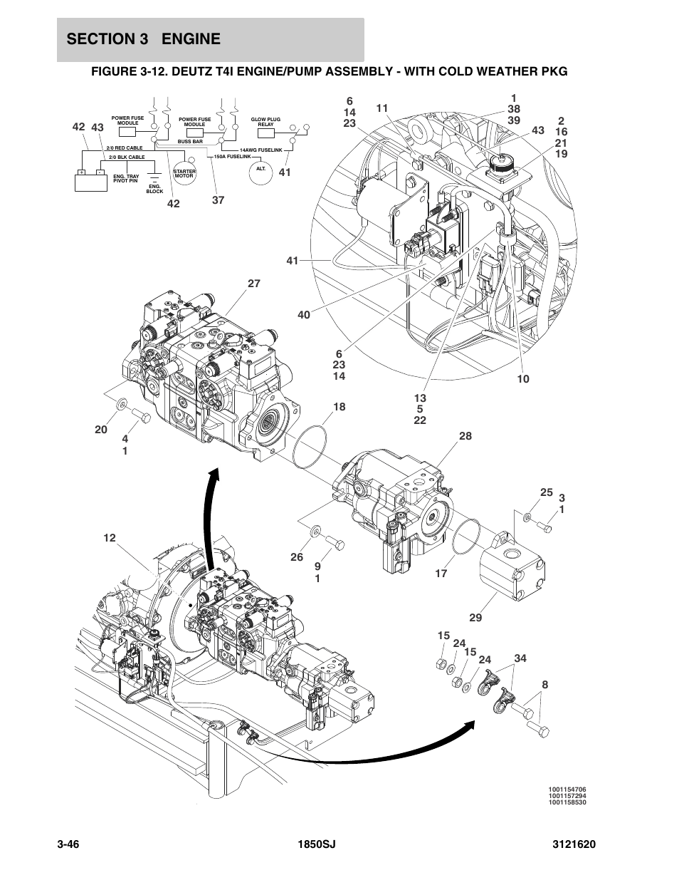 JLG 1850SJ Parts Manual User Manual | Page 138 / 468