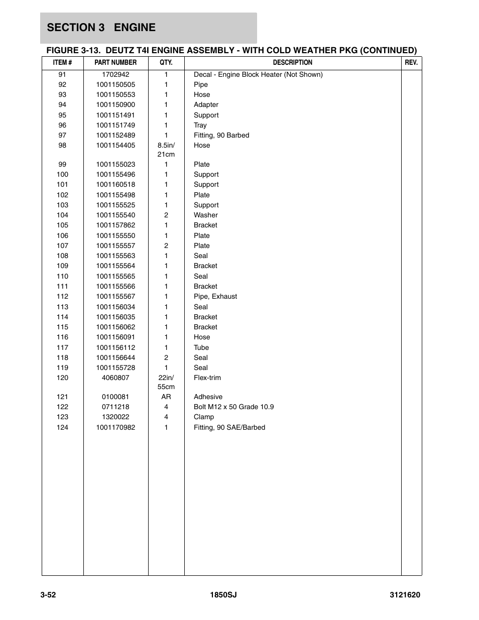 JLG 1850SJ Parts Manual User Manual | Page 144 / 468