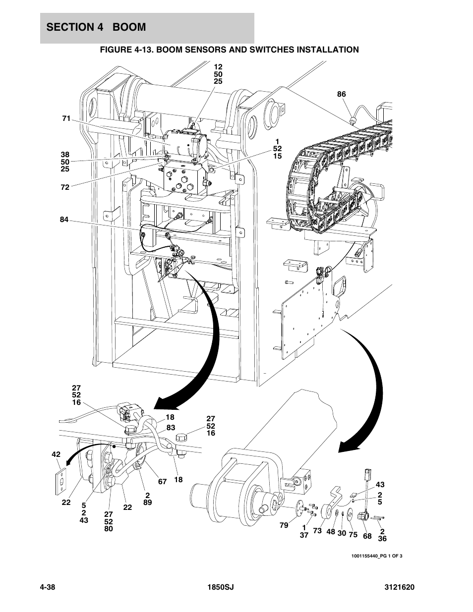 JLG 1850SJ Parts Manual User Manual | Page 206 / 468