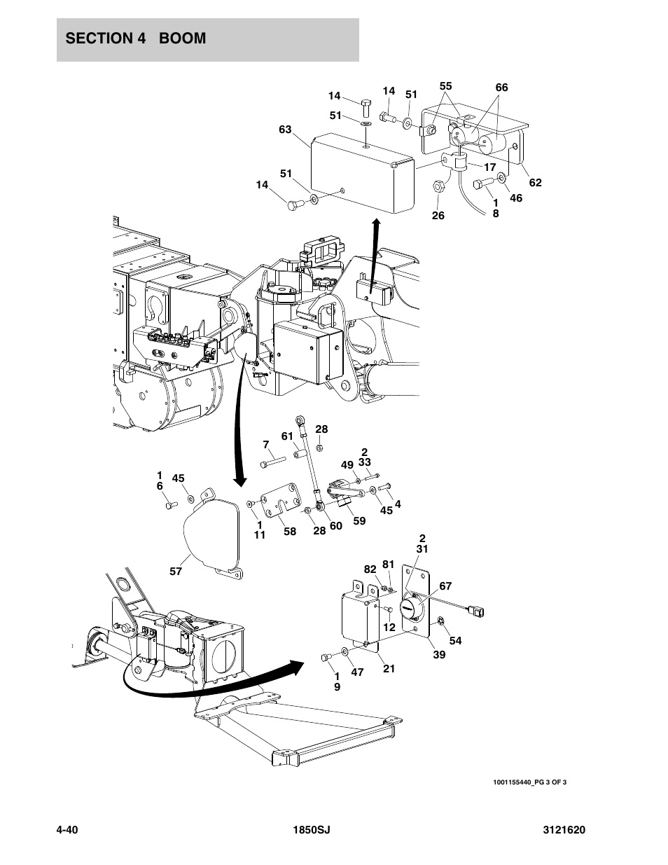 JLG 1850SJ Parts Manual User Manual | Page 208 / 468