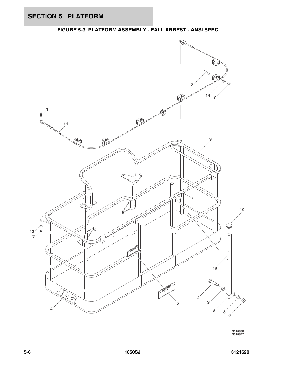 JLG 1850SJ Parts Manual User Manual | Page 226 / 468