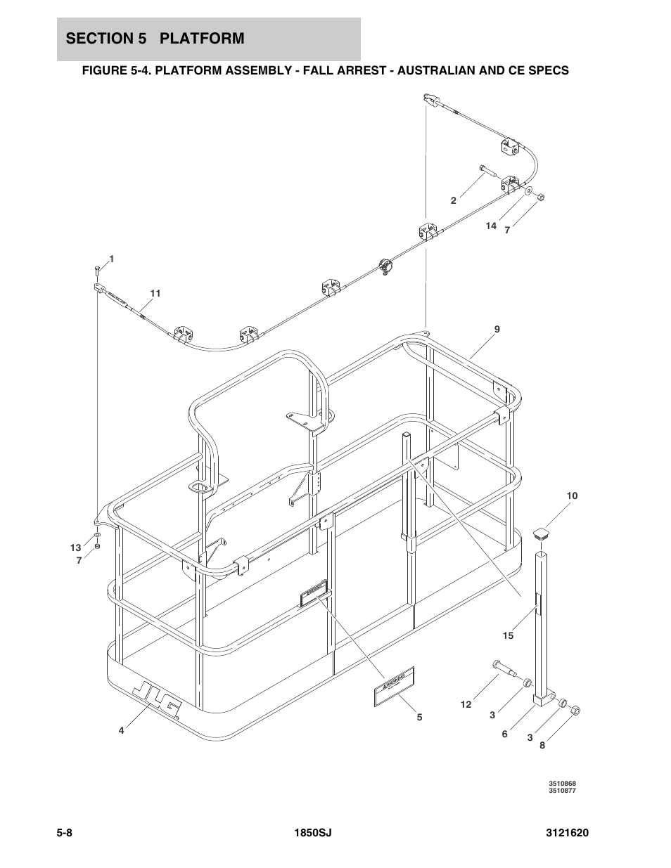 JLG 1850SJ Parts Manual User Manual | Page 228 / 468