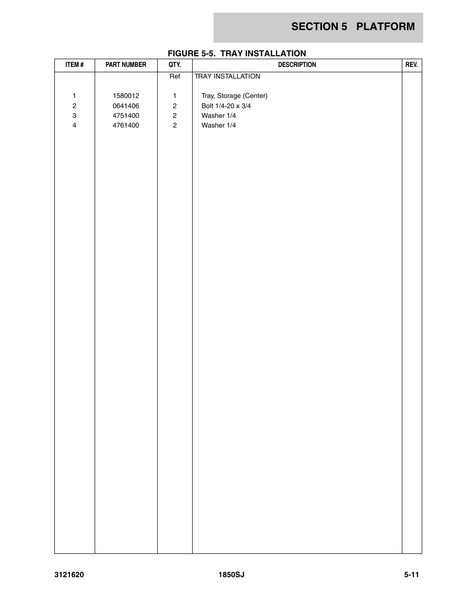 JLG 1850SJ Parts Manual User Manual | Page 231 / 468