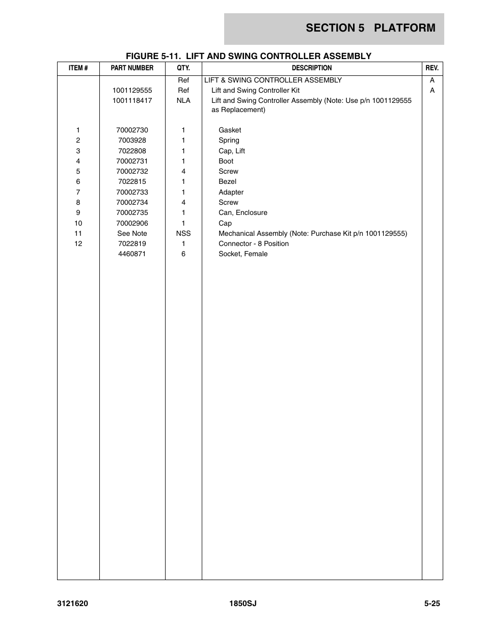 JLG 1850SJ Parts Manual User Manual | Page 245 / 468