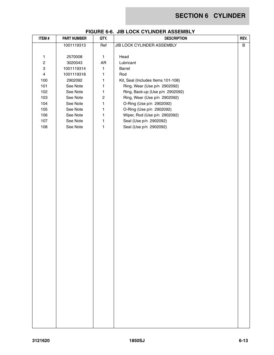 JLG 1850SJ Parts Manual User Manual | Page 263 / 468