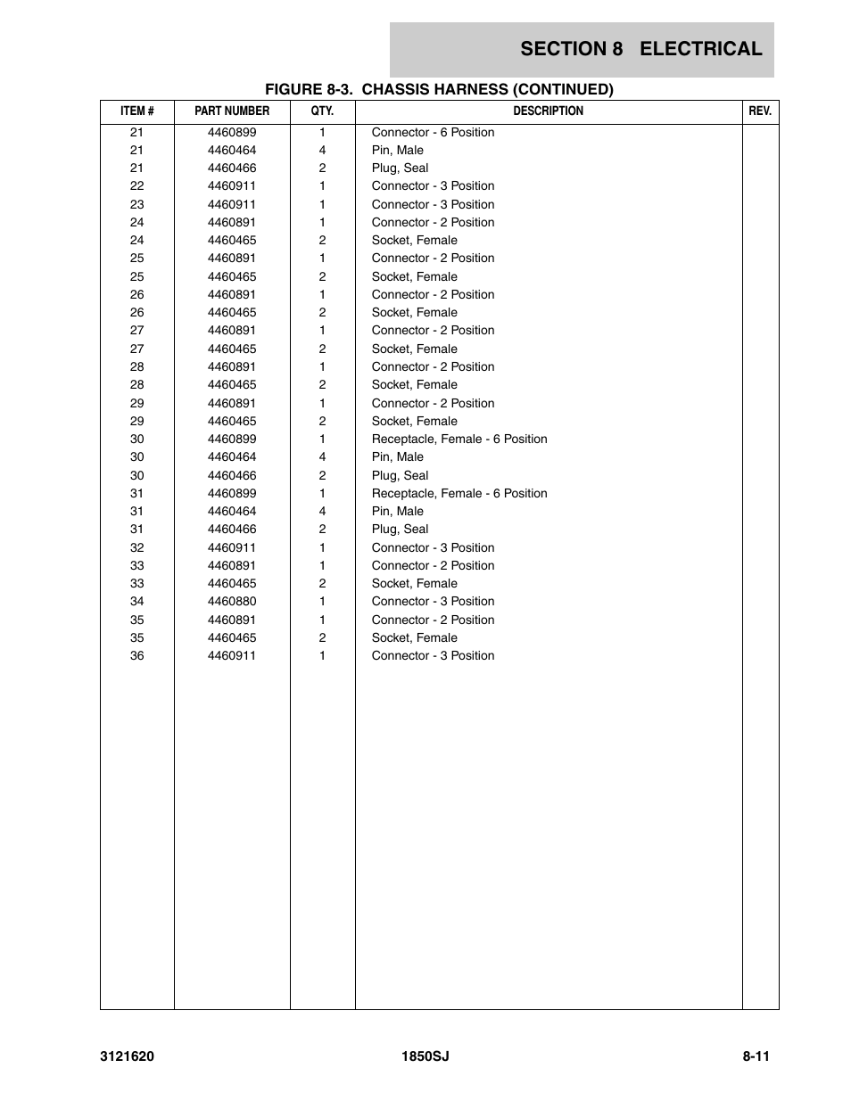 JLG 1850SJ Parts Manual User Manual | Page 293 / 468