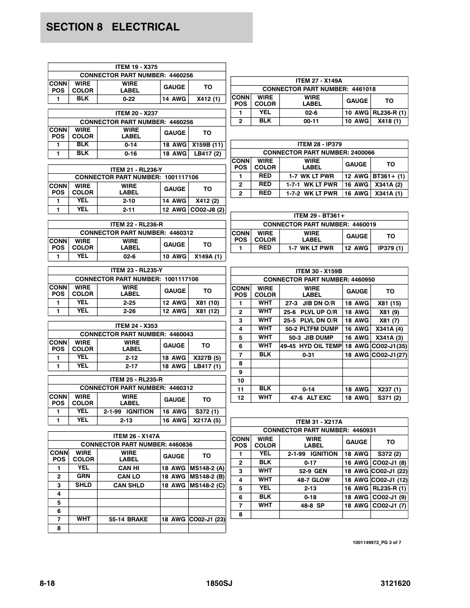 JLG 1850SJ Parts Manual User Manual | Page 300 / 468