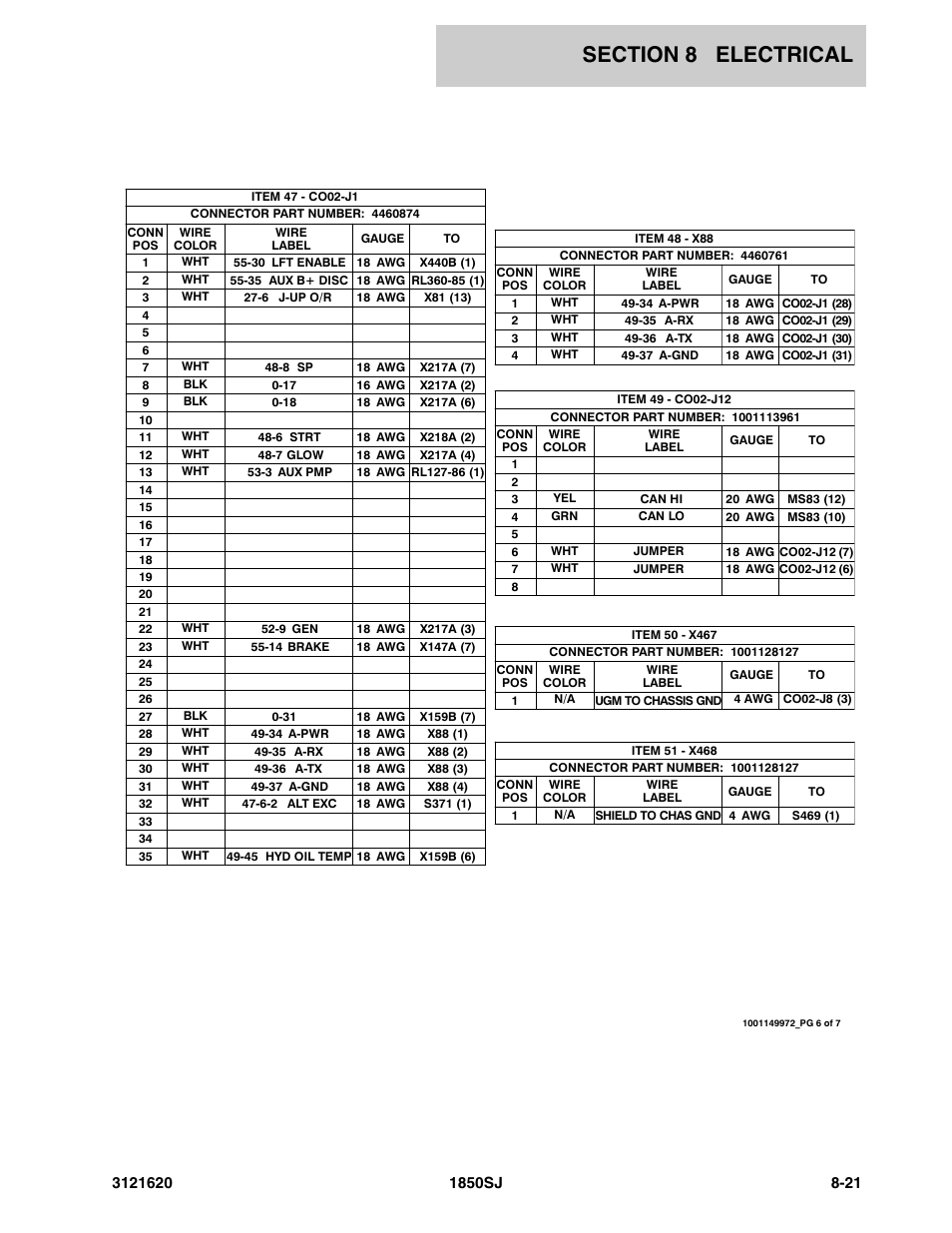 JLG 1850SJ Parts Manual User Manual | Page 303 / 468