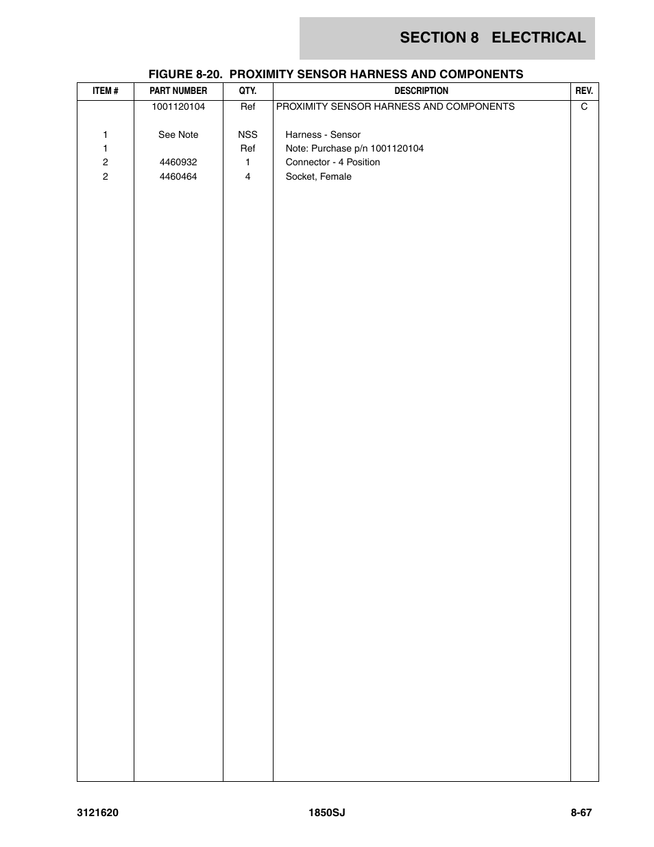 JLG 1850SJ Parts Manual User Manual | Page 349 / 468