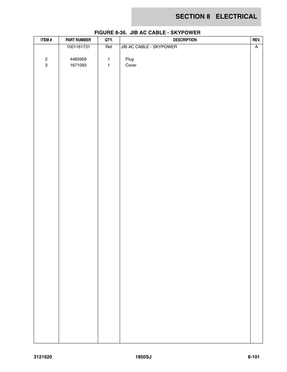 JLG 1850SJ Parts Manual User Manual | Page 383 / 468
