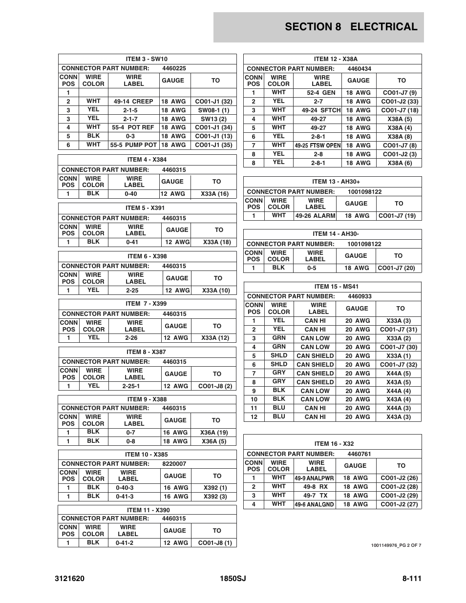 JLG 1850SJ Parts Manual User Manual | Page 393 / 468
