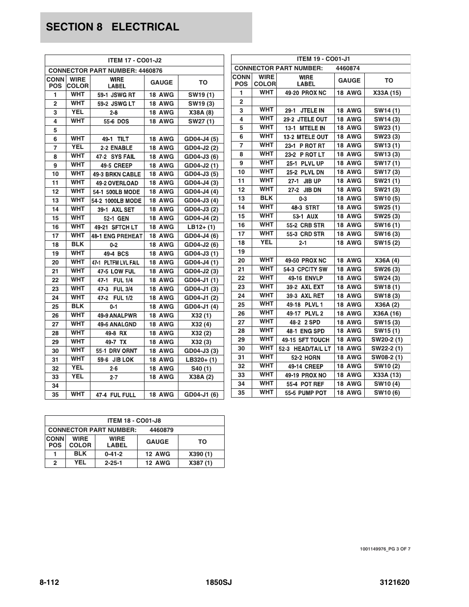 JLG 1850SJ Parts Manual User Manual | Page 394 / 468