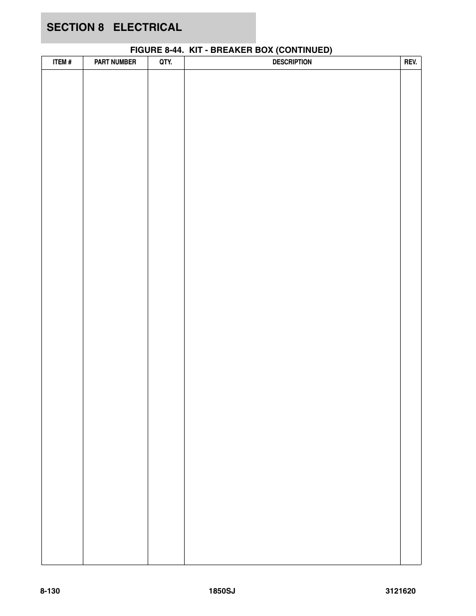 JLG 1850SJ Parts Manual User Manual | Page 412 / 468
