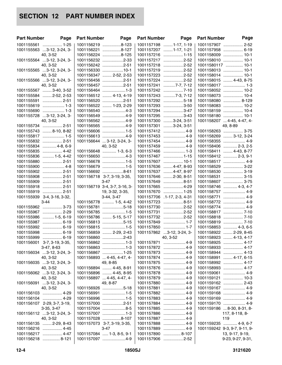 JLG 1850SJ Parts Manual User Manual | Page 458 / 468