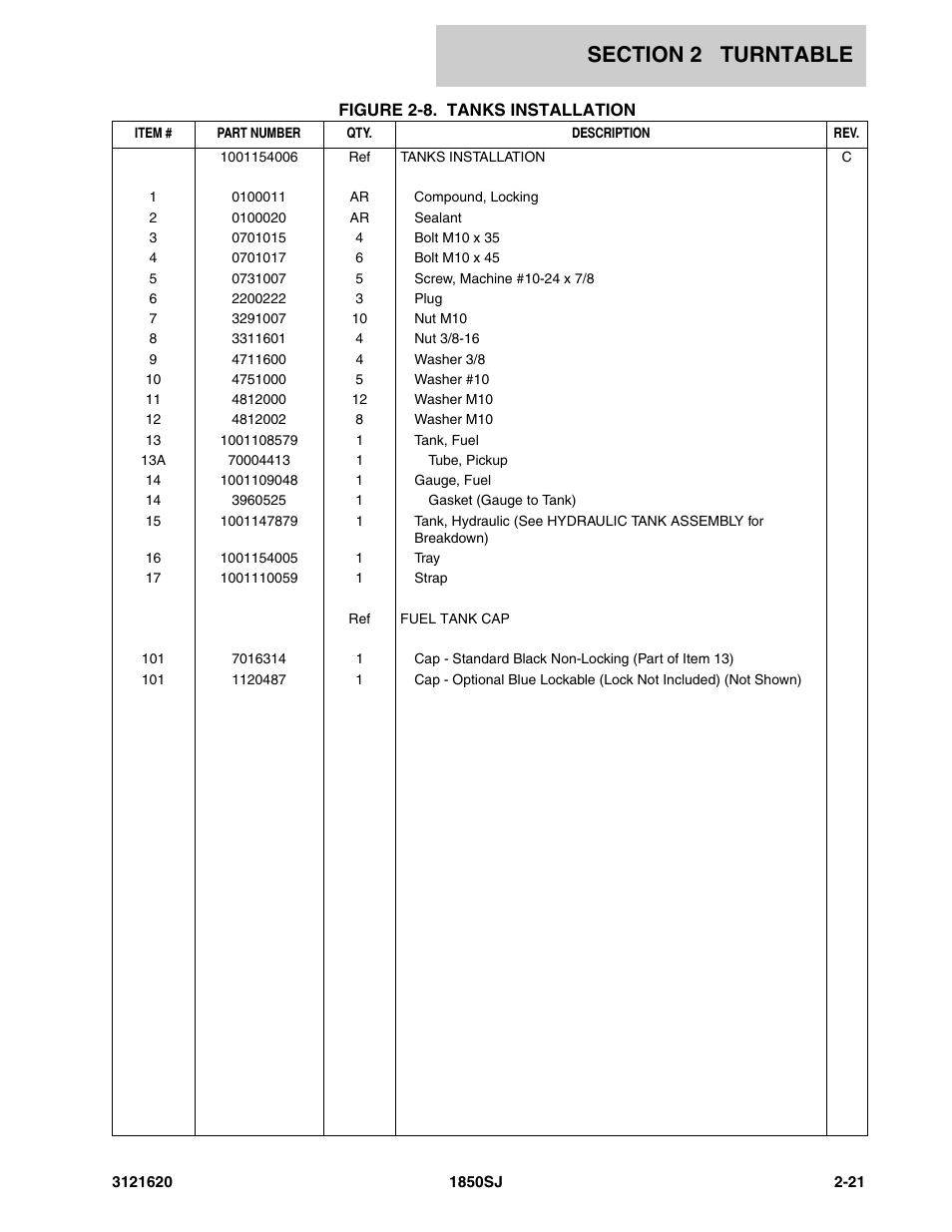 JLG 1850SJ Parts Manual User Manual | Page 57 / 468