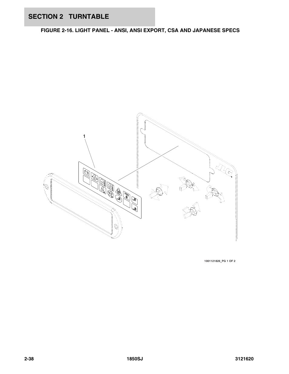 JLG 1850SJ Parts Manual User Manual | Page 74 / 468