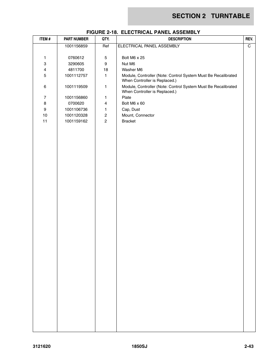 JLG 1850SJ Parts Manual User Manual | Page 79 / 468