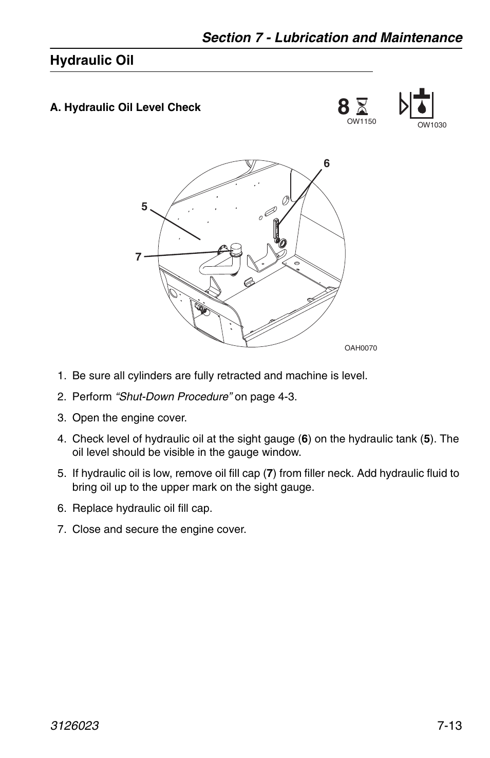 Hydraulic oil, Hydraulic oil -13 | JLG 266 LoPro Operator Manual User Manual | Page 117 / 140