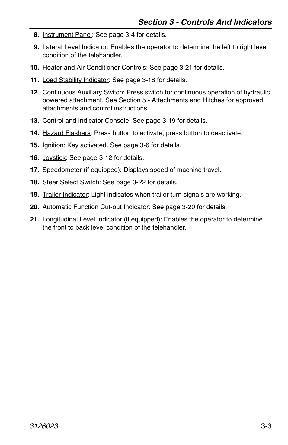 JLG 266 LoPro Operator Manual User Manual | Page 37 / 140