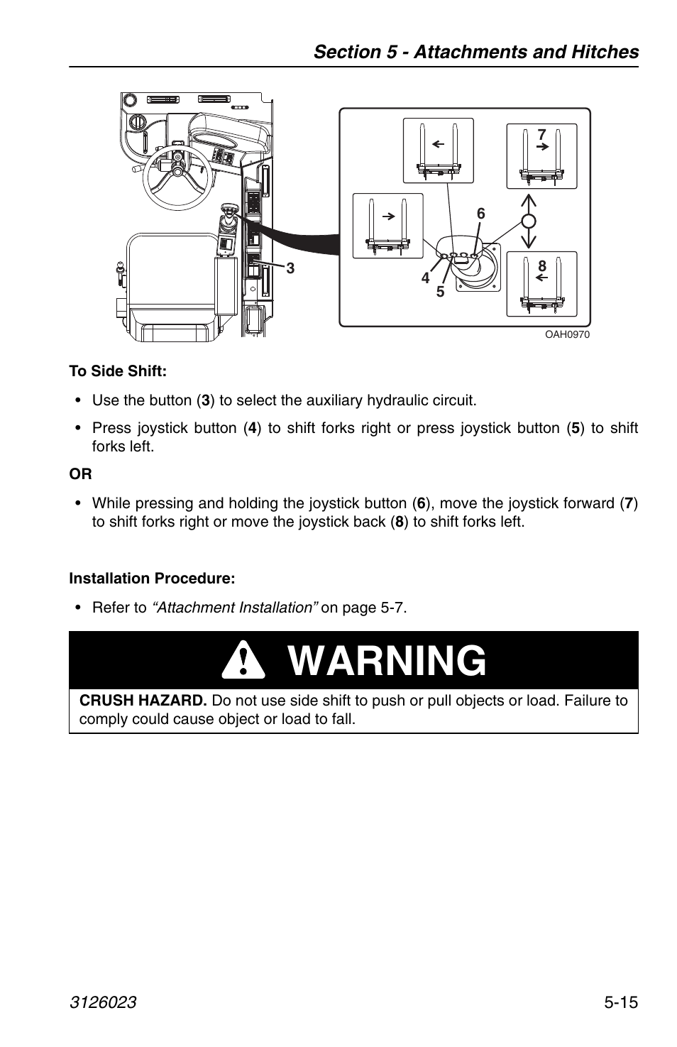Warning | JLG 266 LoPro Operator Manual User Manual | Page 87 / 140